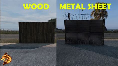 how much sheet metal to build a wall dayz|dayz fence plans.